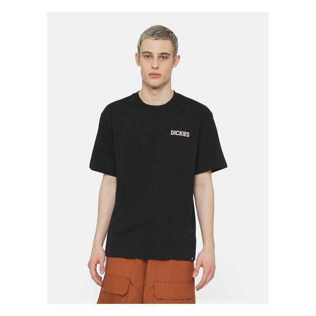 Dickies Beach T-Shirt Black - FREE UK Shipping, FREE 365 Day Returns | Moto Central