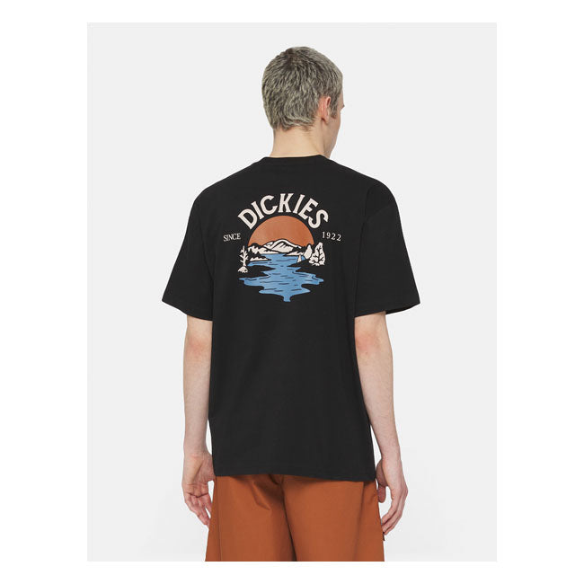 Dickies Beach T-Shirt Black - FREE UK Shipping, FREE 365 Day Returns | Moto Central