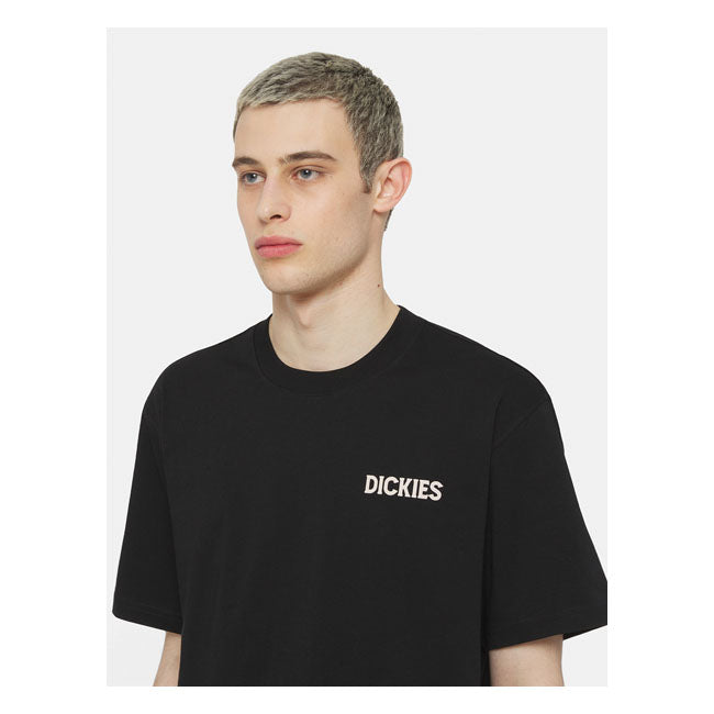 Dickies Beach T-Shirt Black - FREE UK Shipping, FREE 365 Day Returns | Moto Central