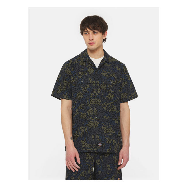 Dickies Saltville Shirt Black - FREE UK Shipping, FREE 365 Day Returns | Moto Central