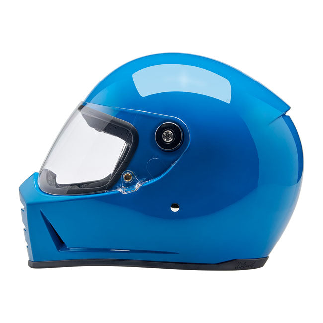 Biltwell Lane Splitter Full Face Helmet Tahoe Blue - FREE UK Shipping, FREE 365 Day Returns | Moto Central