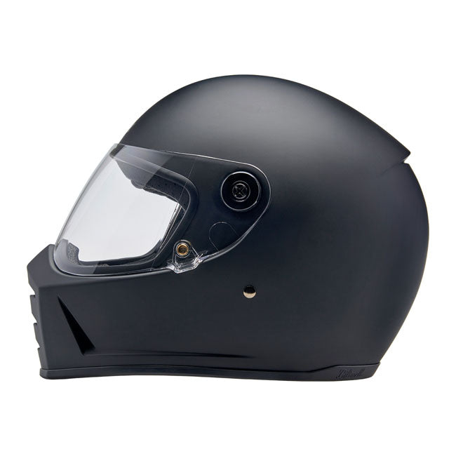 Biltwell Lane Splitter Full Face Helmet Flat Black - FREE UK Shipping, FREE 365 Day Returns | Moto Central