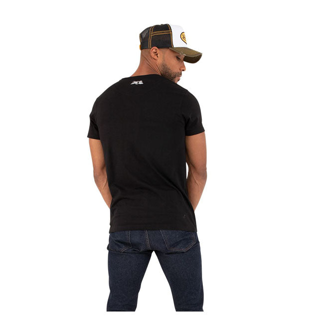 Von Dutch Helmet T-Shirt Black - FREE UK Shipping, FREE 365 Day Returns | Moto Central