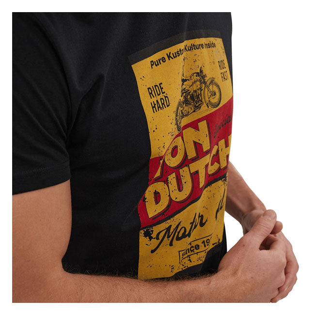 Von Dutch Box T-Shirt Black - FREE UK Shipping, FREE 365 Day Returns | Moto Central