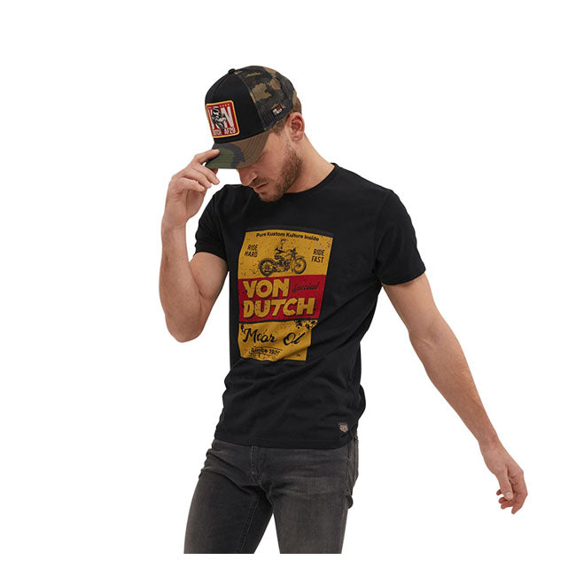 Von Dutch Box T-Shirt Black