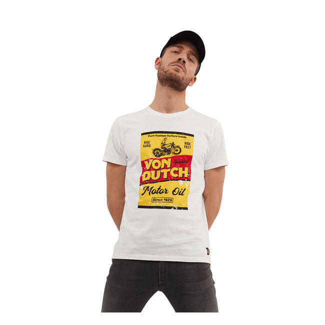 Von Dutch Box T-Shirt White