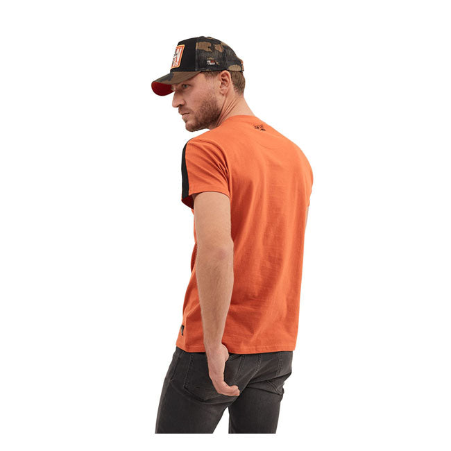 Von Dutch Flash T-Shirt Orange - FREE UK Shipping, FREE 365 Day Returns | Moto Central