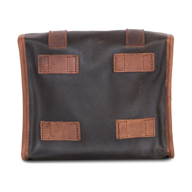 Longride Mini Saddlebag Waxed Cotton Khaki