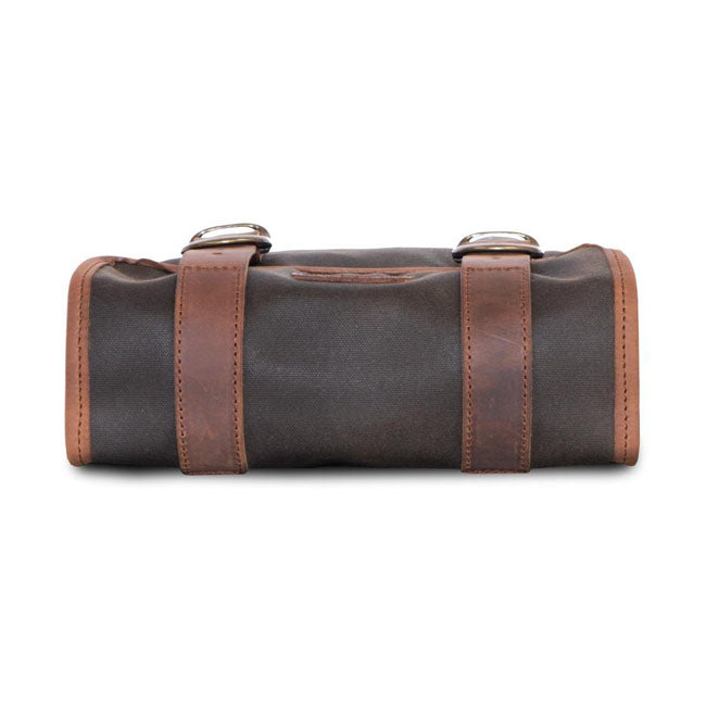 Longride Mini Saddlebag Waxed Cotton Khaki