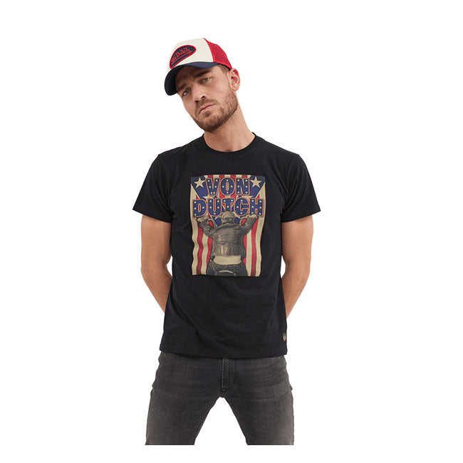 Von Dutch Rica T-Shirt Black