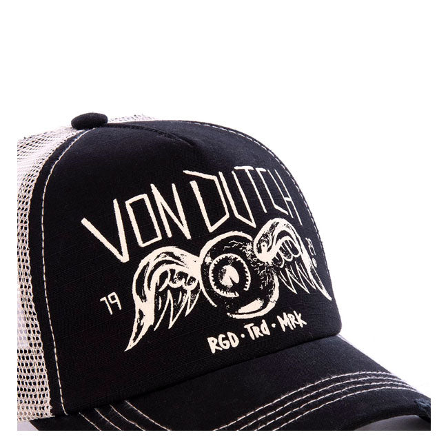 Von Dutch Crew Cap Black