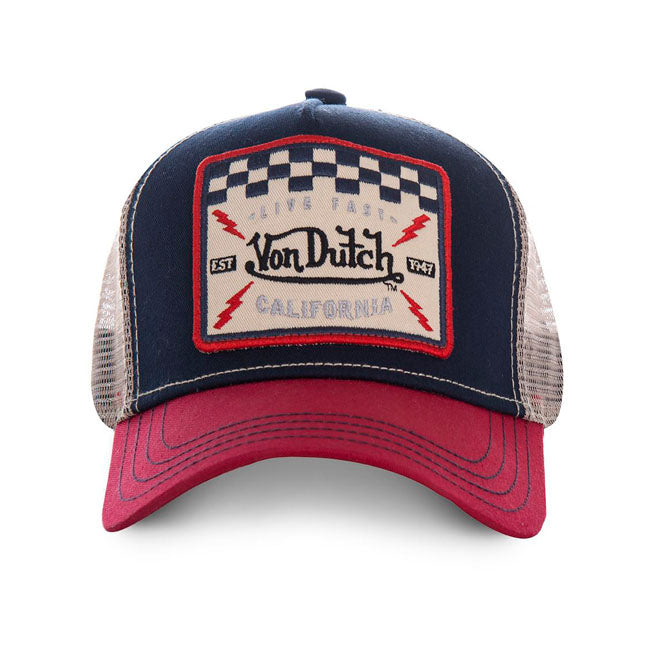 Von Dutch Square Cap Marine Red