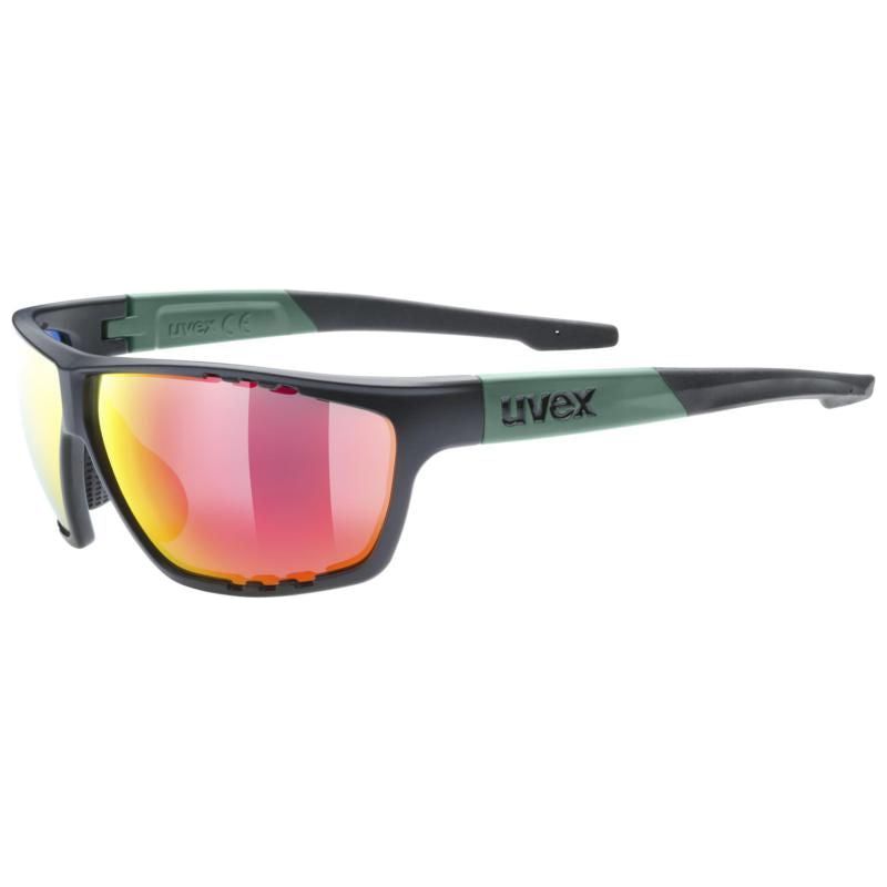 Uvex SP 706 Sunglass Moss Black