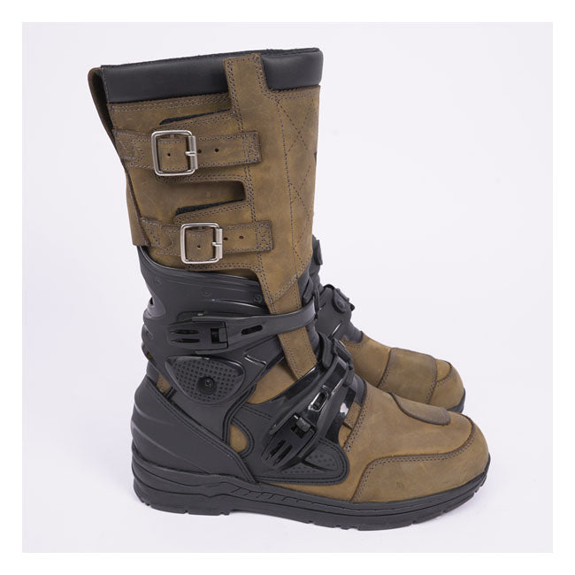 ByCity Botas Off-Road Boots Brown  - FREE UK Delivery - Moto Central