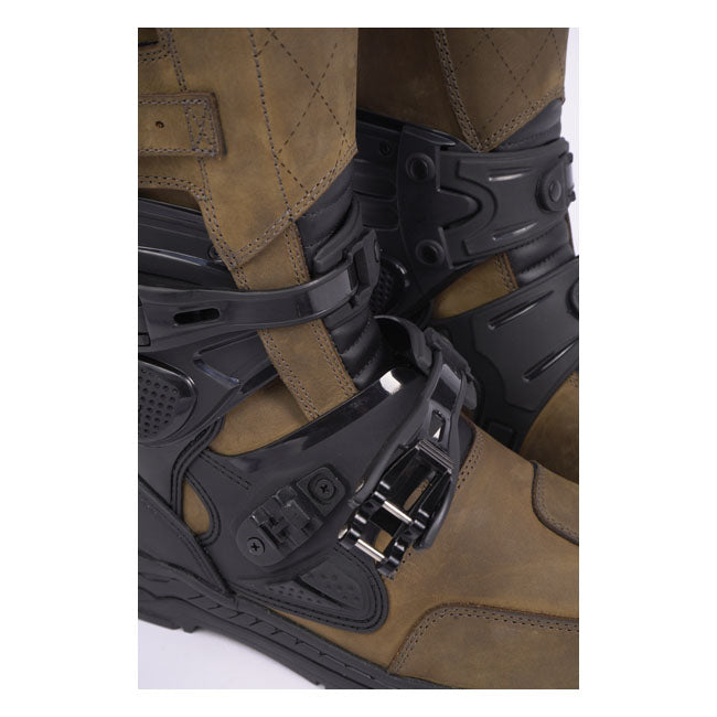 ByCity Botas Off-Road Boots Brown  - FREE UK Delivery - Moto Central