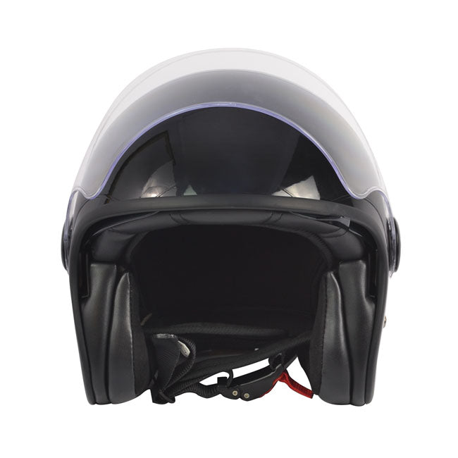 ByCity The City Open Face Helmet Black Gloss