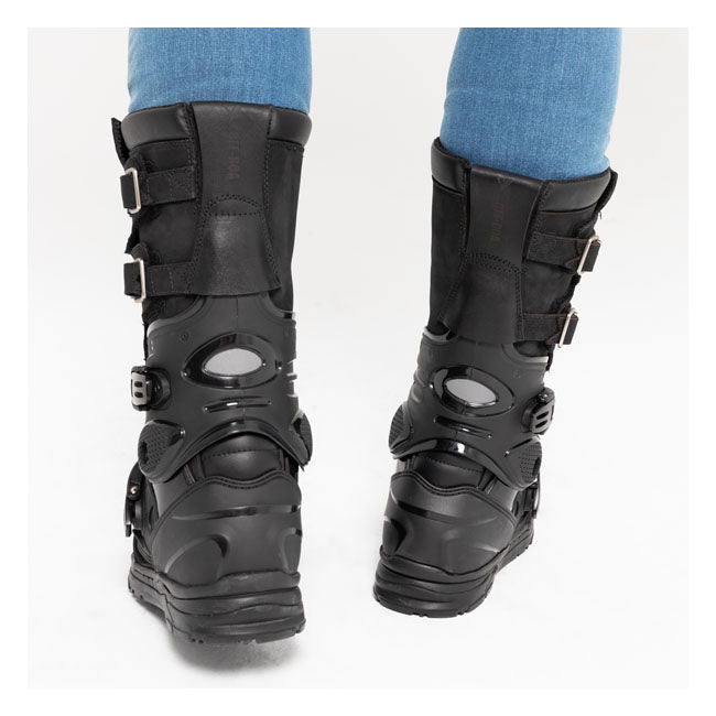 ByCity Botas Off-Road Boots Black - FREE UK Shipping, FREE 365 Day Returns | Moto Central