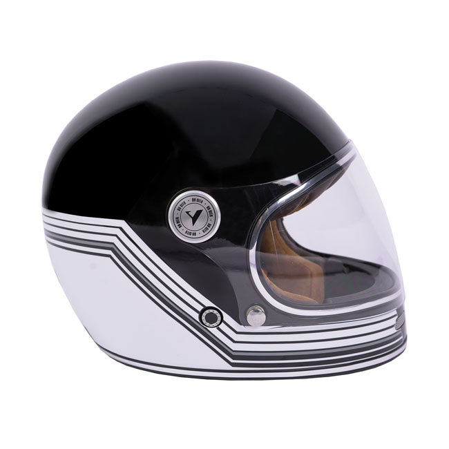 ByCity Roadster II Line Full Face Helmet Black / White