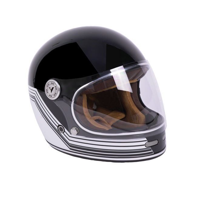 ByCity Roadster II Line Full Face Helmet Black / White