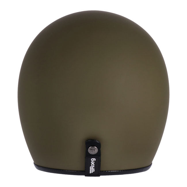 Roeg Jett Open Face Helmet Army Green - FREE UK Shipping, FREE 365 Day Returns | Moto Central