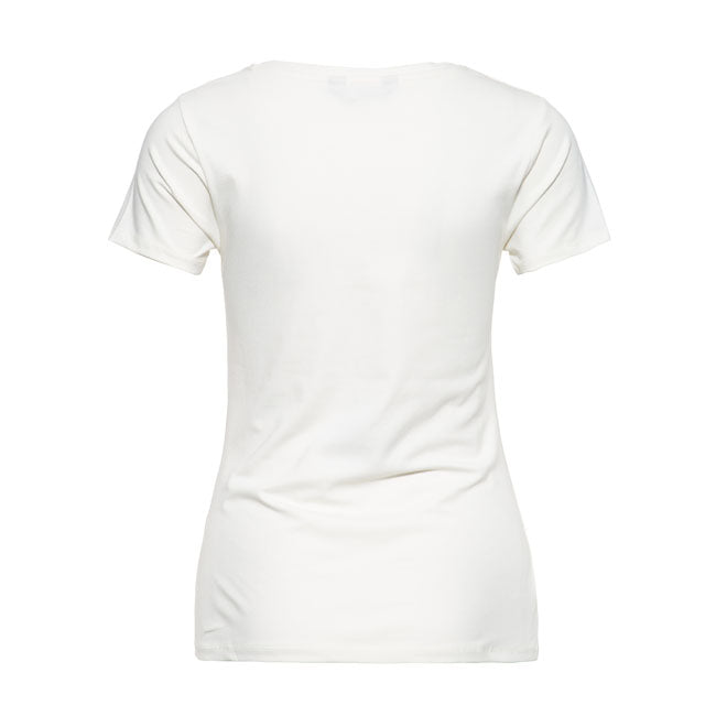 King Kerosin Queen Kerosin We Can Do It Ladies T-Shirt Off-White - FREE UK Shipping, FREE 365 Day Returns | Moto Central