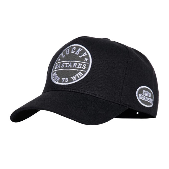 King Kerosin Lucky Bastard Cap Black