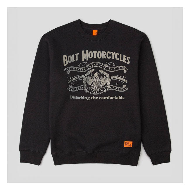 Bolt Eagle Sweatshirt  - FREE UK Shipping, FREE 365 Day Returns | Moto Central