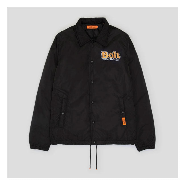 Bolt Crow Puffer Coach Jacket  - FREE UK Delivery - Moto Central