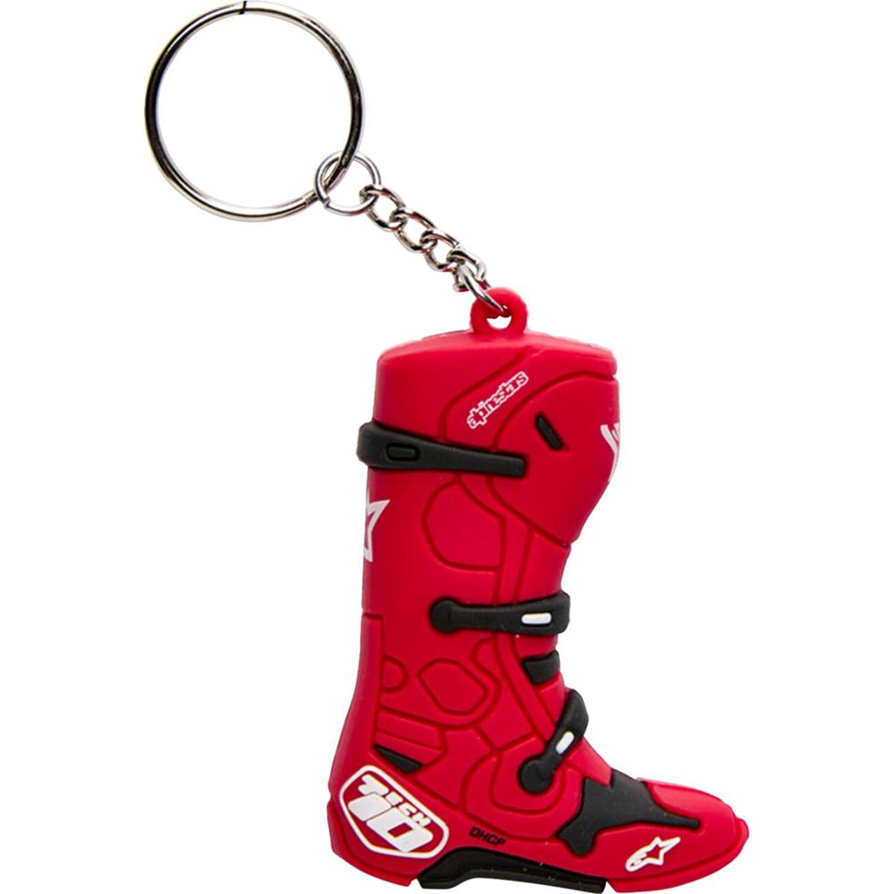 Alpinestars Tech 10 Boot Keyfob Red