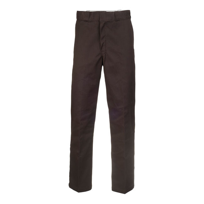 Dickies Original 874 Work Trouser Dark Brown - FREE UK Shipping, FREE 365 Day Returns | Moto Central