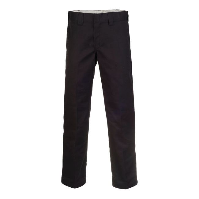 Dickies Slim Straight 873 Work Trouser Black - FREE UK Shipping, FREE 365 Day Returns | Moto Central