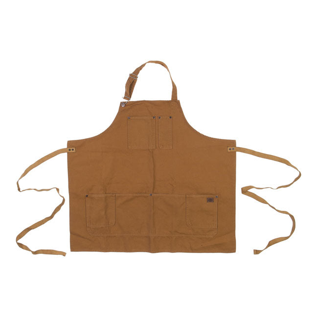 Dickies Traditional Apron Brown Duck - FREE UK Shipping, FREE 365 Day Returns | Moto Central