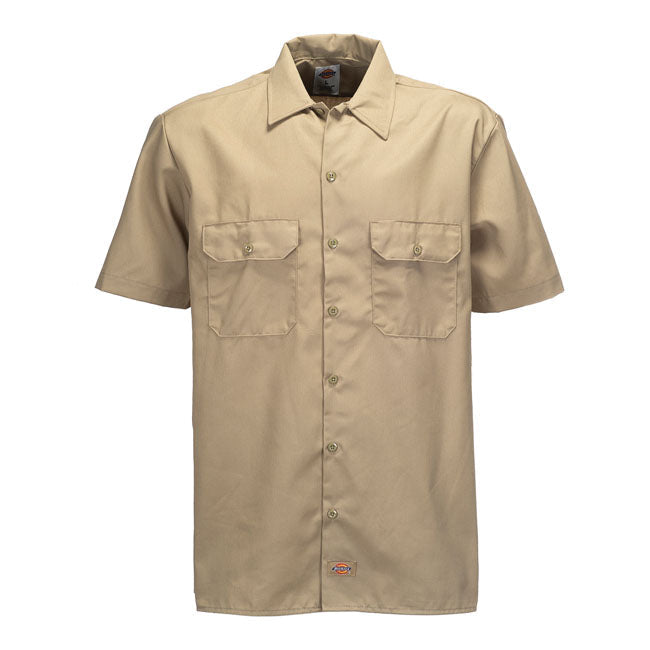 Dickies Short Sleeves Work Shirt Khaki