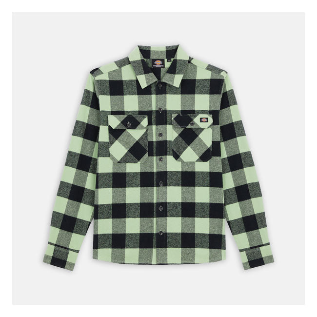 Dickies Sherpa Lined Sacramento Shirt Green