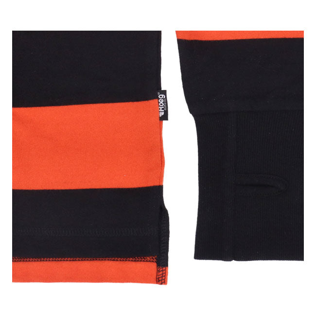 Roeg Ricky Jersey Orange / Black - FREE UK Shipping, FREE 365 Day Returns | Moto Central