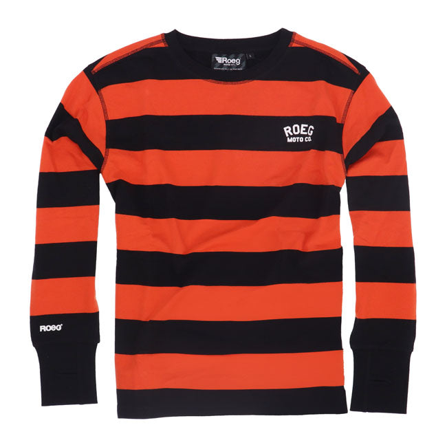 Roeg Ricky Jersey Orange / Black - FREE UK Shipping, FREE 365 Day Returns | Moto Central