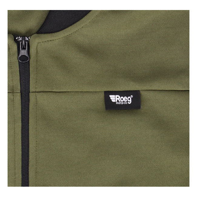 Roeg Frits Track Textile Jacket Army Green