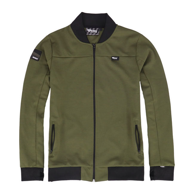 Roeg Frits Track Textile Jacket Army Green