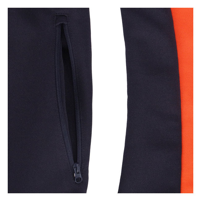 Roeg Hank Track Textile Jacket Navy / Orange