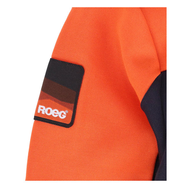 Roeg Hank Track Textile Jacket Navy / Orange