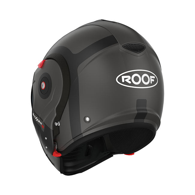 Roof Boxxer 2 Bond Full Face Helmet Matt Titan / Black - FREE UK Shipping, FREE 365 Day Returns | Moto Central