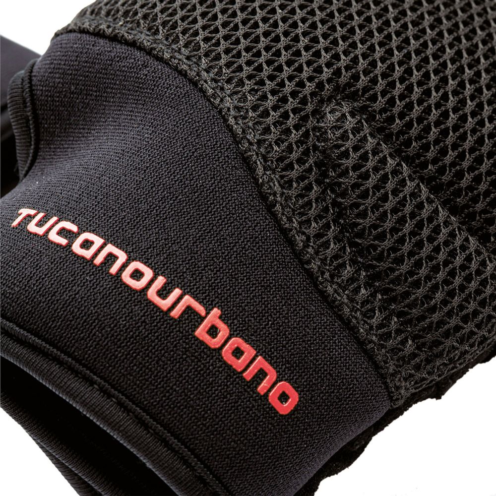 Tucano Urbano Miky Mesh Gloves Black / Orange - FREE UK Shipping, FREE 365 Day Returns | Moto Central