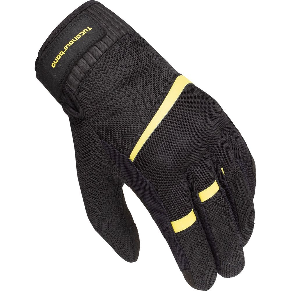 Tucano Urbano Penna Mesh Gloves Black / Toucan Yellow