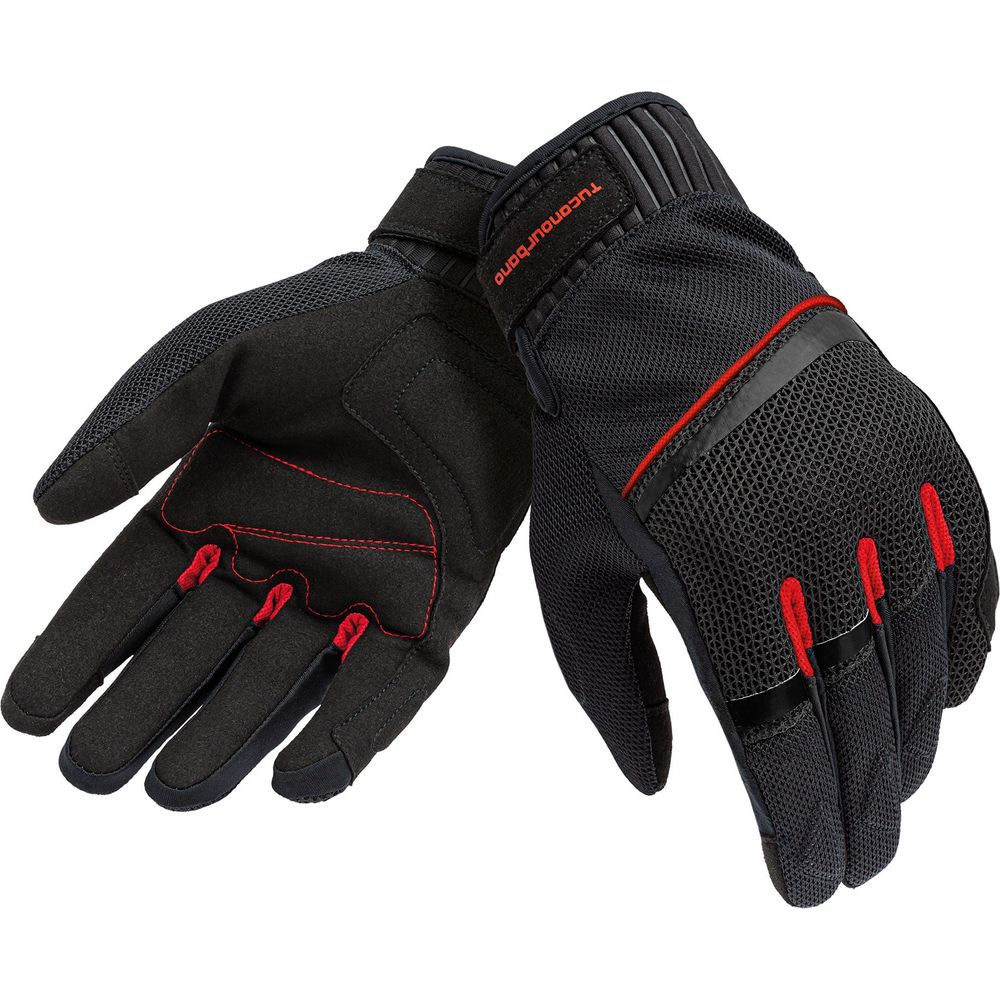 Tucano Urbano Penna Mesh Gloves Black / Red