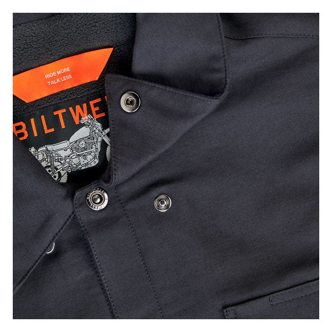 Biltwell EL Dorado Shirt Jacket Black  - FREE UK Delivery - Moto Central