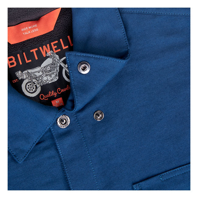 Biltwell EL Dorado Shirt Jacket Navy