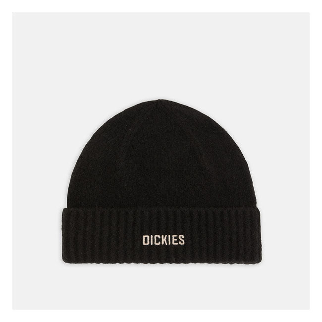 Dickies Harlowtown Beanie Black - FREE UK Shipping, FREE 365 Day Returns | Moto Central