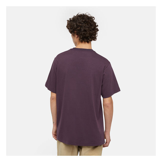 Dickies Icon Logo T-Shirt Plum Perfect - FREE UK Shipping, FREE 365 Day Returns | Moto Central