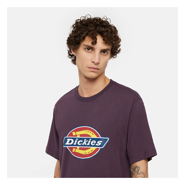 Dickies Icon Logo T-Shirt Plum Perfect - FREE UK Shipping, FREE 365 Day Returns | Moto Central