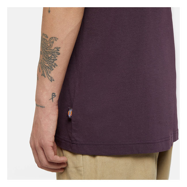 Dickies Icon Logo T-Shirt Plum Perfect - FREE UK Shipping, FREE 365 Day Returns | Moto Central